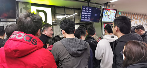 熱烈祝賀如意餛飩蘇州同程旅行大廈店盛大開業，祝老板顧客盈門，財源廣進！