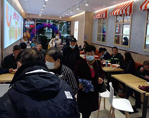 熱烈祝賀如意餛飩湖北省人民醫(yī)院店盛大開業(yè)！